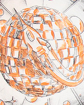 fusion (2015, drypoint on paper, ~A4)