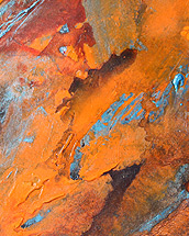 heavy metal (2013, acrylic paint on cardboard 70x100cm)