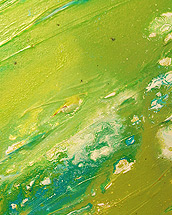 martini mit olive (2013, acrylic paint on canvas 40x40cm)