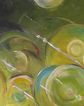 piercing (2012, acrylic paint on cardboard 70x100cm)