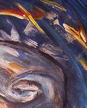 tube (2011, acrylic paint on canvas, 50x100cm)
