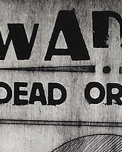 wanted (2015, drypoint on paper, ~A4)