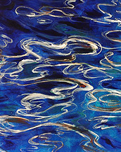 wasserlinie (2015, acryl and pens, 100x70cm)