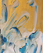 schaf im wolfspelz (2017, acrylic paint on canvas, 30x70cm)